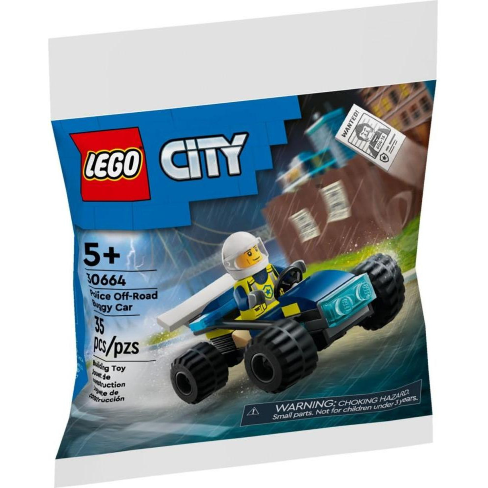 LEGO City Поліцейський багі для бездоріжжя (30664) - зображення 1