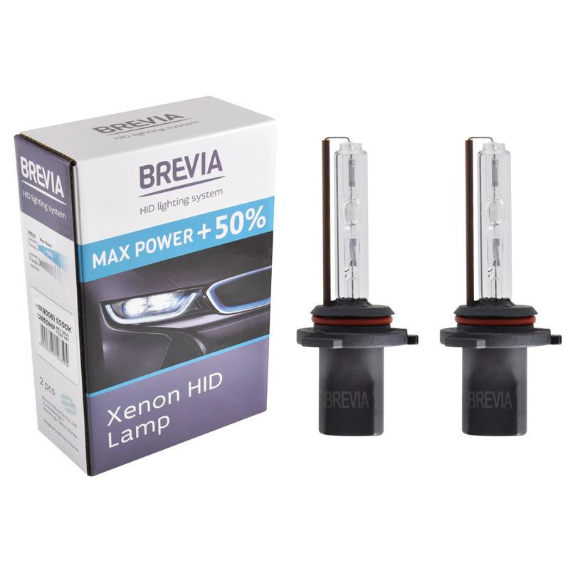 Brevia Max Power +50% HB4 (9006) 5500K 85V 35W KET 12650MP (2 шт.) - зображення 1