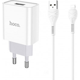   Hoco C81A Asombroso 2.1A + Lightning White