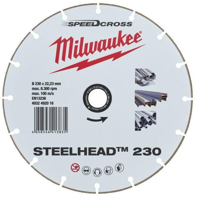 MILWAUKEE Steelhead 230мм (4932492016) - зображення 1