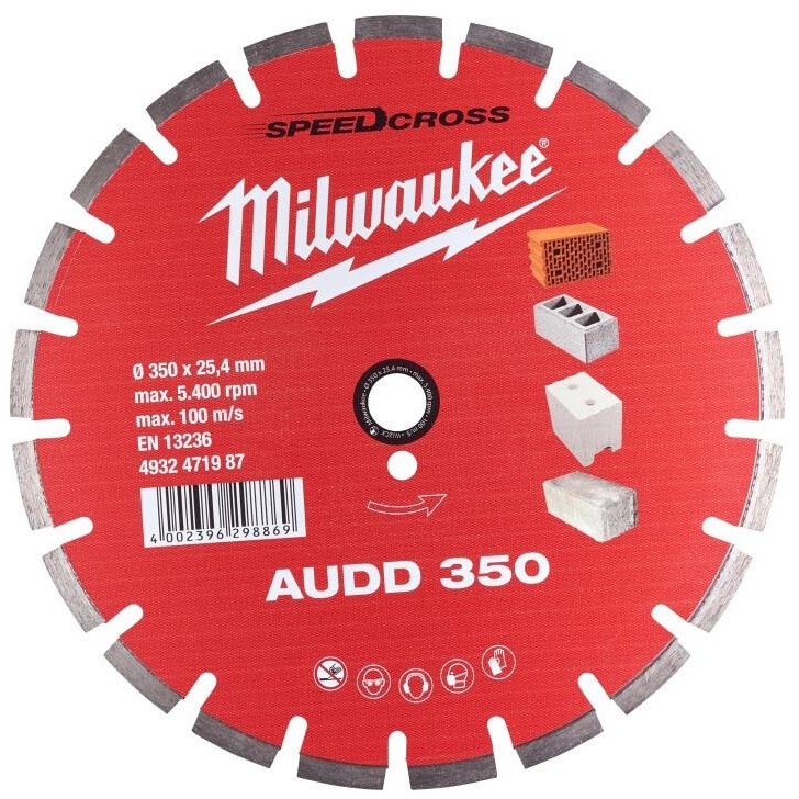 MILWAUKEE AUDD 350мм (4932471987) - зображення 1