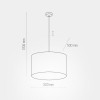 TK Lighting Підвісний світильник  6122 Tercino Orange - зображення 2