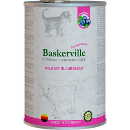   Baskerville Телятина с черникой для котят 400 г (21531)