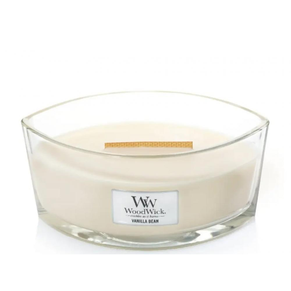 WoodWick Ароматична свіча  Ellipse Vanilla Bean 453 г (76112E) - зображення 1