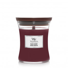   WoodWick Свеча ароматическая  Medium Black Cherry 275 г (5038581057798)