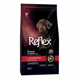   Reflex Plus Junior Medium Large Breeds Lamb Rice 3 кг RFX-102