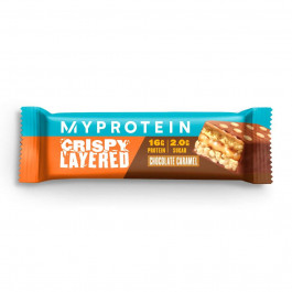   MyProtein Crispy Layered Protein Bar 58 g Chocolate Caramel