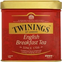   Twinings Чай чорний  English Breakfast 100 г (070177029630)