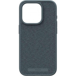   Njord Fabric MagSafe Case for iPhone 15 Pro - Dark Grey (NA53FA09)