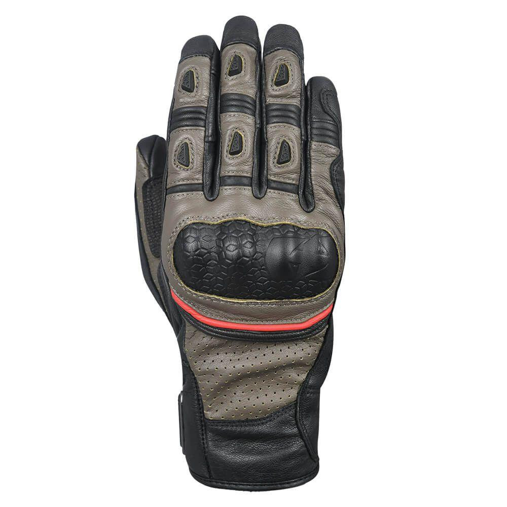 Oxford Мотоперчатки кожаные  Hawker MS Glove Charcoal/Black (M (GM191102M)) - зображення 1