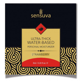   Sensuva Ultra-Thick Water-Based Strawberry 6 мл (0810002660733)