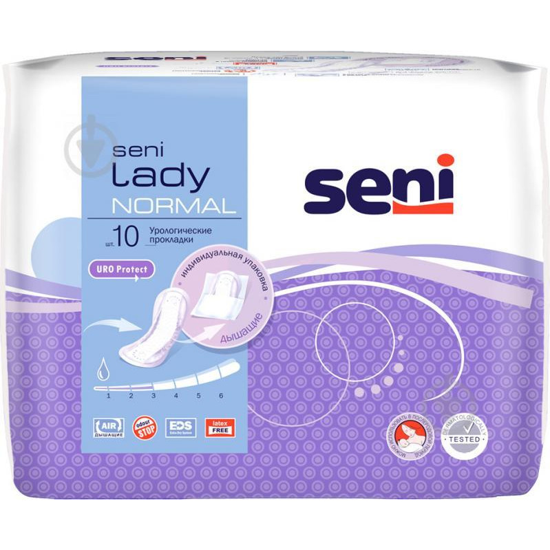 Seni Урологічні прокладки Lady normal 10 шт. - зображення 1