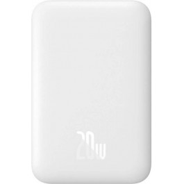   Baseus Power Bank Magnetic Wireless 6000mAh 20W White (PPCX020002)