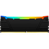 Kingston FURY 128 GB (4x32GB) DDR4 3600 MHz Renegade RGB Black (KF436C18RB2AK4/128) - зображення 3