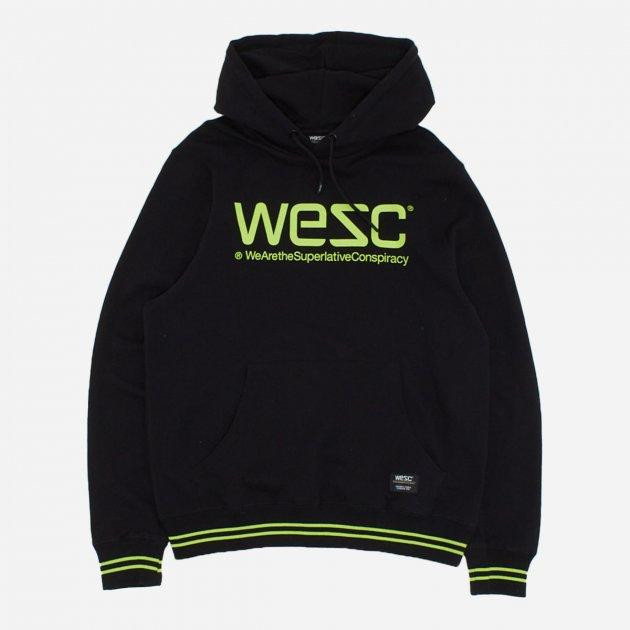 WeSC Худі чоловіче  XAZ420817WIMN M Чорне (DD8000007710355) - зображення 1