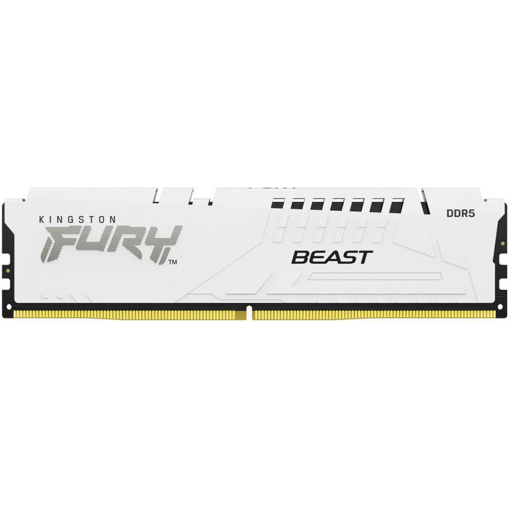 Kingston FURY 32 GB DDR5 5200 MHz Beast EXPO White (KF552C36BWE-32) - зображення 1