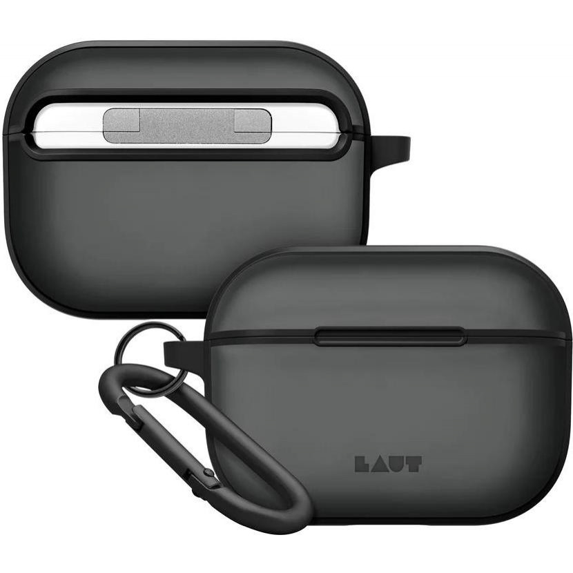 LAUT Чехол HUEX PROTECT для AirPods Pro 2nd Gen - Black (L_APP2_HPT_BK) - зображення 1