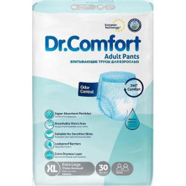   Dr.Comfort Підгузки труси для дорослих  Extra Large 120-170 см 5.5 крапель 30 шт.