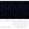 DeLux Curtain C 256LED 3x2m белый/прозрачный IP20 (90017995) - зображення 2