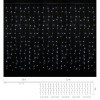 DeLux Curtain C 320LED 3x3m белый/прозрачный IP20 (90017998) - зображення 2