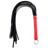 DS Fetish L  Flogger leather L black/red (293201076) - зображення 2