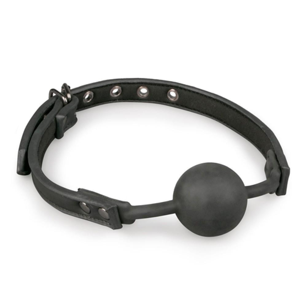 Easytoys Кляп Ball Gag With Silicone Ball EASYTOYS (ET28242) - зображення 1