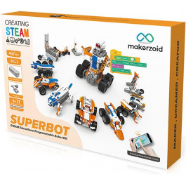   Makerzoid Superbot Educational Building Blocks (MKZ-ID-SPB)