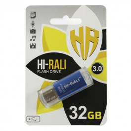   Hi-Rali 32 GB Rocket Series USB 3.0 Blue (HI-32GB3VCBL)