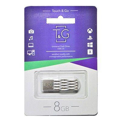 T&G 8 GB 103 Metal Series Silver (TG103-8G) - зображення 1