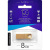 T&G 8 GB 117 Metal Series Gold (TG117GD-8G) - зображення 2