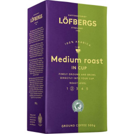   Lofbergs Medium Roast In Cup молотый 500 г (7310050001869)