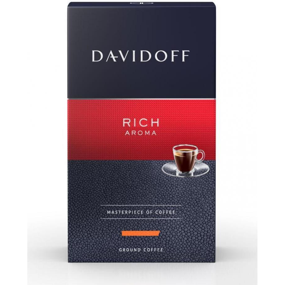 Davidoff Cafe Rich Aroma молотый 250 г (4006067046810) - зображення 1