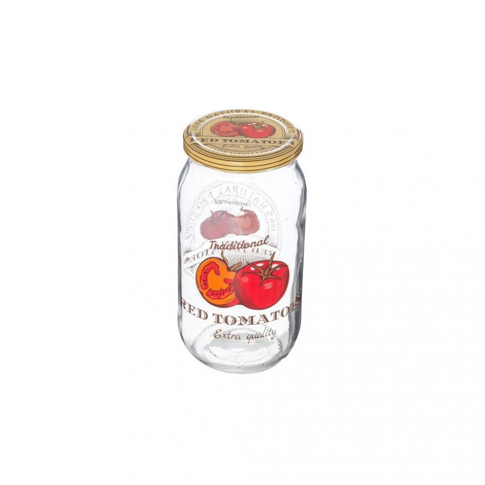 Herevin Decorated Jar-Tomato 1 л (332377-051) - зображення 1