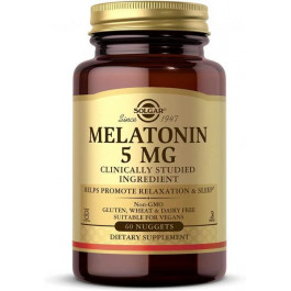   Solgar Мелатонін (Melatonin) 5 мг 60 таблеток