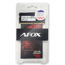   AFOX 8 GB SO-DIMM DDR4 2133 MHz (AFSD48VH1P)