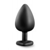 Blush Novelties TEMPTASIA BLING PLUG LARGE BLACK (T331052) - зображення 1