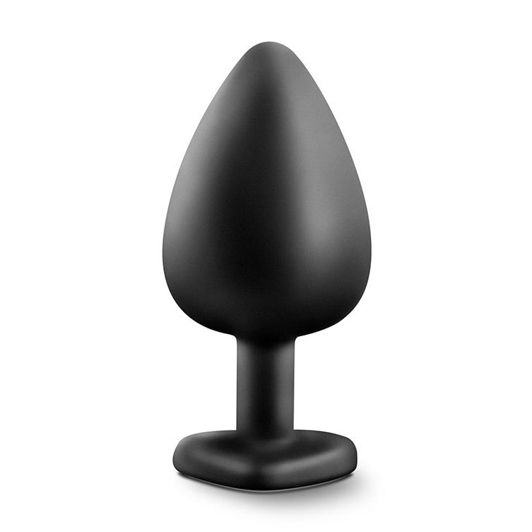 Blush Novelties TEMPTASIA BLING PLUG LARGE BLACK (T331052) - зображення 1