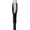 Baseus Glimmer Series Fast Charging Data Cable USB to Type-C 100W 2m Black (CADH000501) - зображення 3