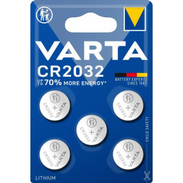   Varta CR-2032 bat(3B) Lithium 5шт (6032101415)