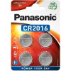 Panasonic CR-2016 bat(3B) Lithium 4шт (CR-2016EL/4B) - зображення 1