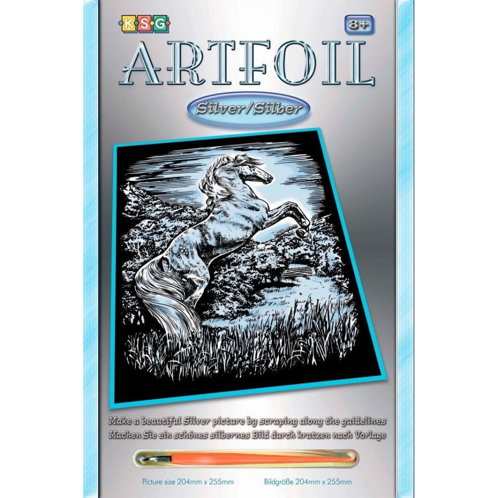 Sequin Art ARTFOIL SILVER Stallion (SA1033) - зображення 1