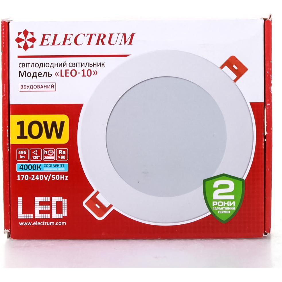 Electrum LEO-10W 4000K (B-LD-0736) - зображення 1