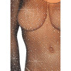 Leg Avenue Fishnet sleeved Bodystocking O / S (89233) - зображення 6