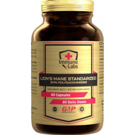   Immune Labs Lion's Mane 30% 500 mg 60 капсул