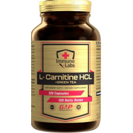   Immune Labs L-Carnitine HCL + Green Tea 120 капсул