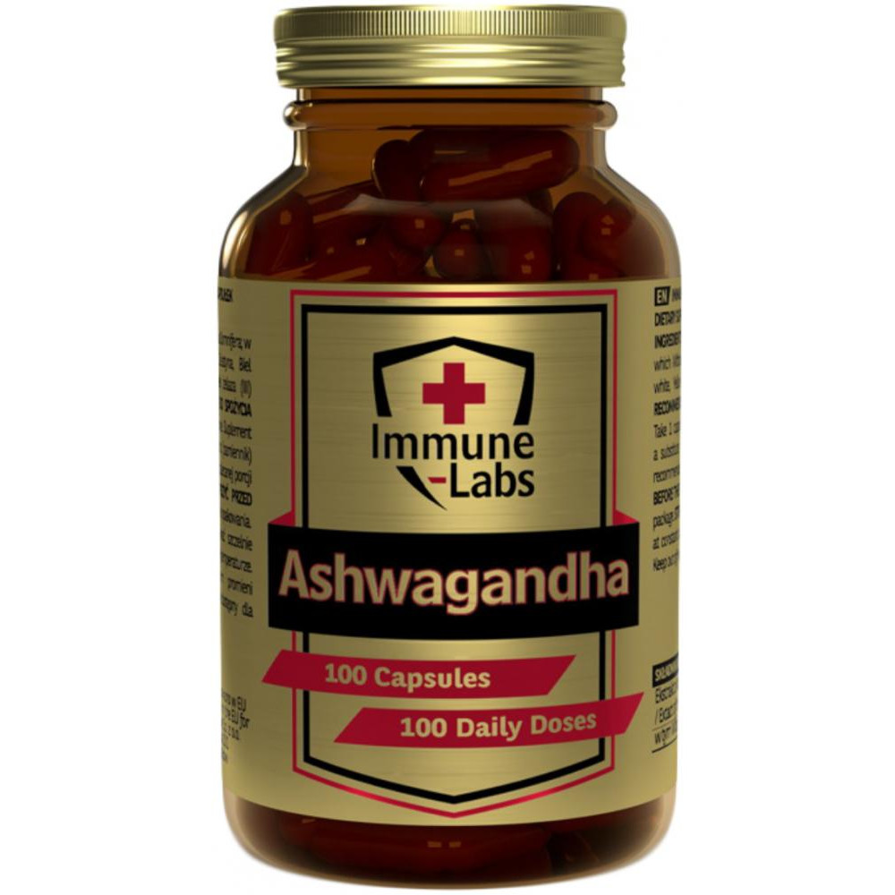 Immune Labs Ashwagandha 143 mg 100 капсул - зображення 1