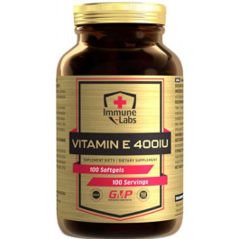   Immune Labs Vitamin E 400IU (100 sgels)