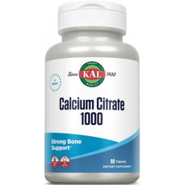   KAL Calcium Citrate 1000 90 таблеток