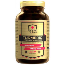   Immune Labs Turmeric + Piperine 120 капсул