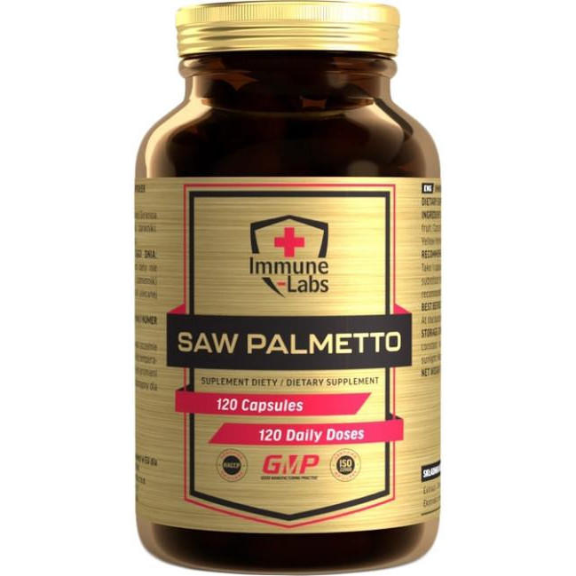 Immune Labs Saw Palmetto 120 капсул - зображення 1